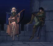 deedlit playing her lute
